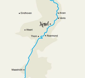Plattegrond/Ligging Kessel